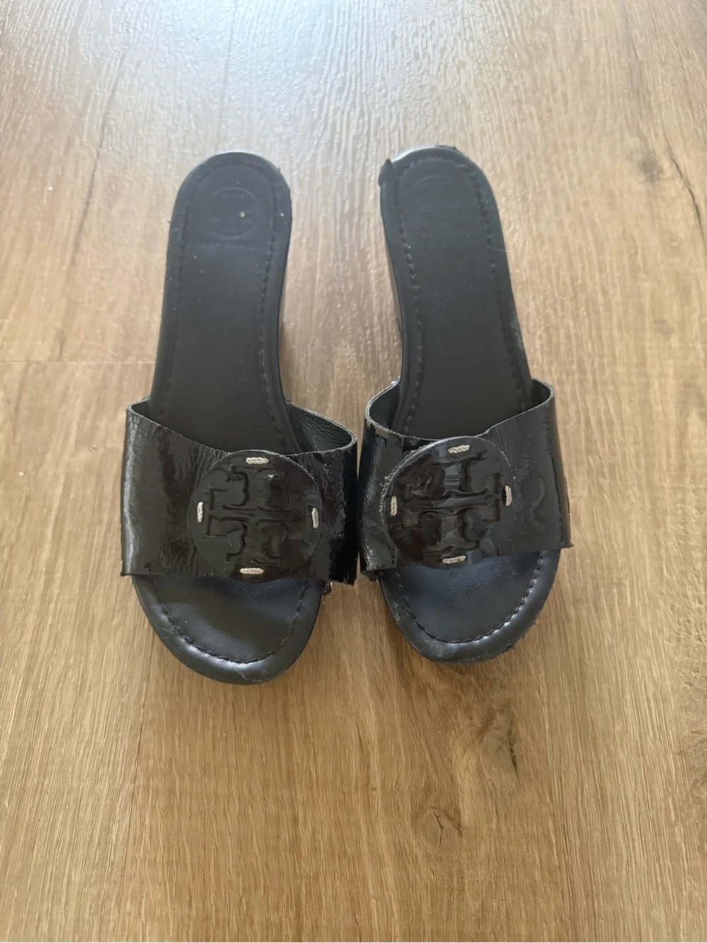 Tory Burch Patti Wedge Patent Wedge
